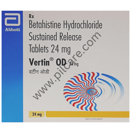 Vertin OD 24mg Tablet SR