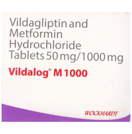 Vildalog M 1000mg/50mg Tablet