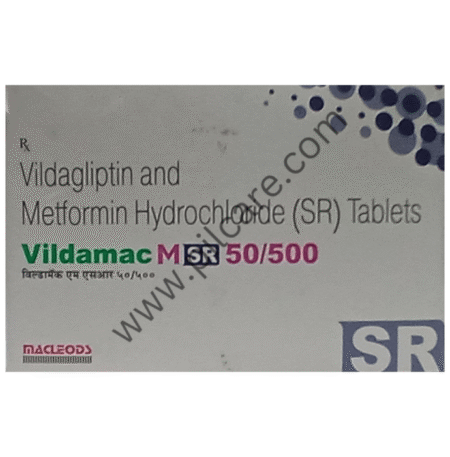 Vildamac M SR 50/500 Tablet