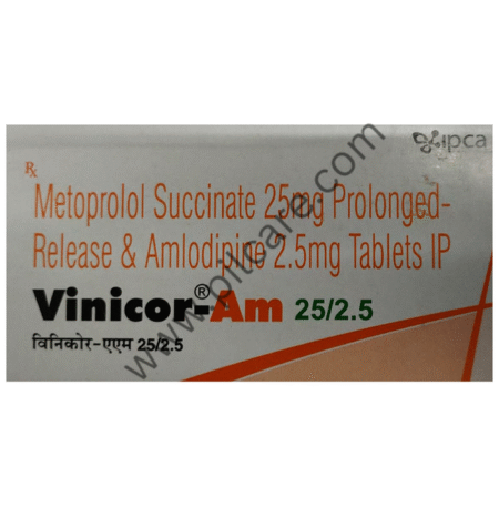 Vinicor-AM 25/2.5 Tablet PR