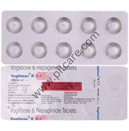 Voglimac R 0.5mg/0.2mg Tablet