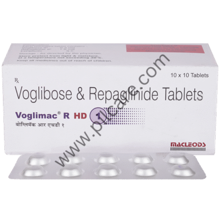Voglimac R HD 1mg/0.3mg Tablet