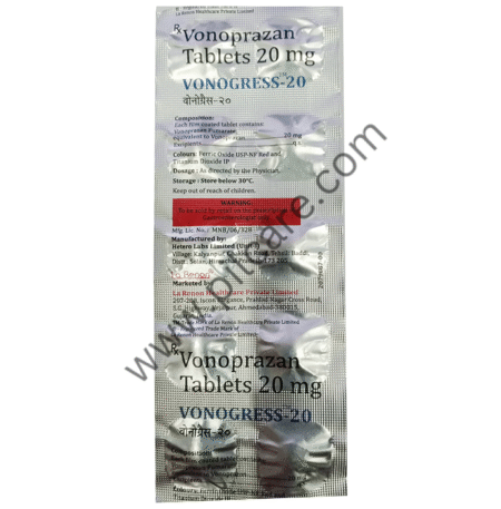 Vonogress 20mg Tablet