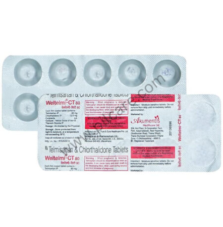 Weltelmi CT 80mg/12.5mg Tablet