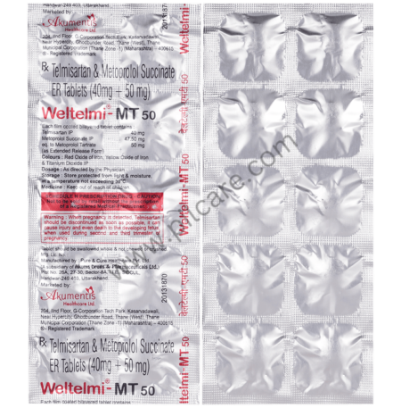 Weltelmi MT 40mg/50mg Tablet