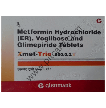 Xmet-Trio 500/0.2/1 Tablet ER