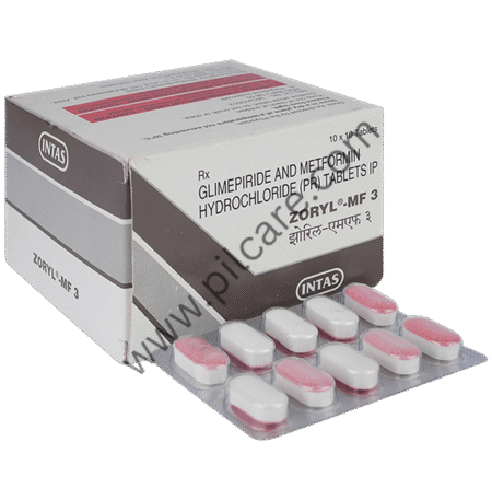 Zoryl MF 3 Tablet