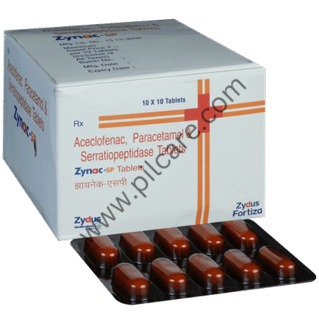 Zynac SP 100mg/325mg/15mg Tablet