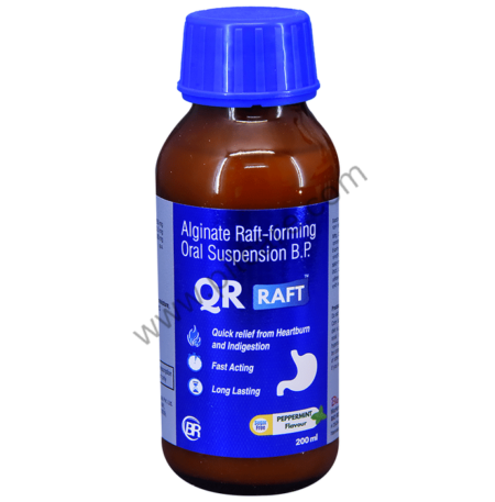 QR Raft Oral Suspension Peppermint Sugar Free