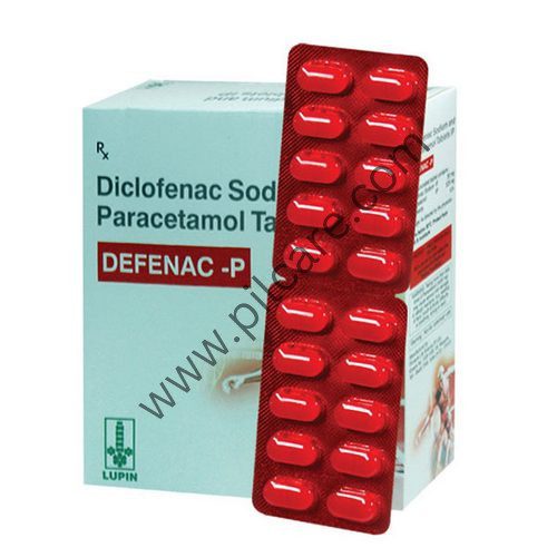 Defenac P 50mg/500mg Tablet