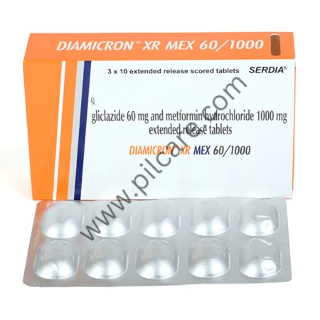 Diamicron XR Mex 60/1000 Tablet ER