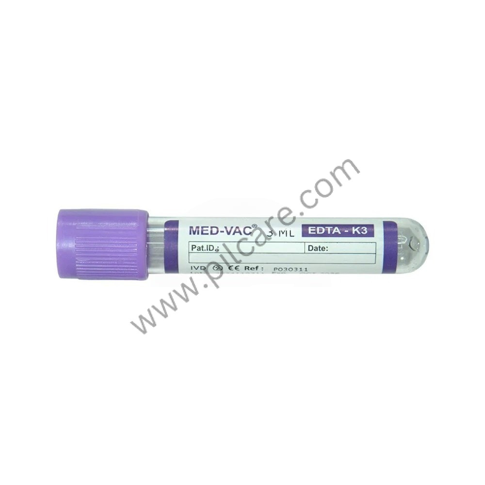 EDTA K3 Non Vacuum Blood Collection Tube