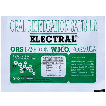 Electral Powder | ORS for Replenishing Body Fluids & Electrolytes | For Stomach Care