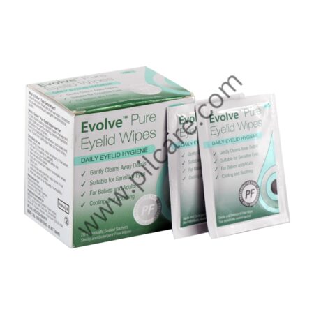 Evolve Pure Eyelid Wipes