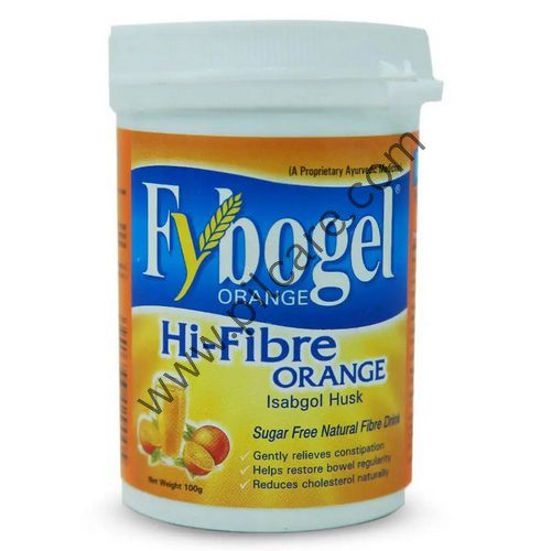 Fybogel Hi-Fibre Isabgol Husk Powder Orange Sugar Free