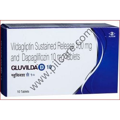 Gluvilda D 10mg/100mg Tablet