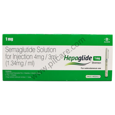 Hepaglide 1mg Injection (1 Multi-dose Disposable Pen, 4 Needle, 4 Alcohol Swab)