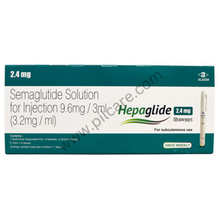 Hepaglide 2.4mg Injection (1 Multi-dose Disposable Pen, 4 Needle, 4 Alcohol Swab)