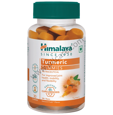 Himalaya Turmeric Gummies for Improved Joint Health, Mobility & Flexibility Natural Fruit Gluten Free