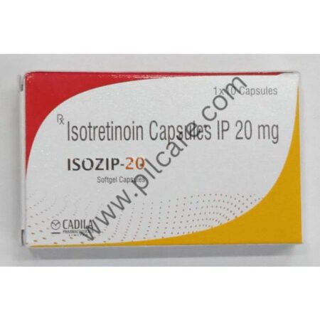 Isozip 20mg Soft Gelatin Capsule