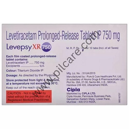 Levepsy XR 750 Tablet