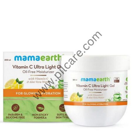 Mamaearth Vitamin C Ultra Light Gel Oil-Free Moisturizer