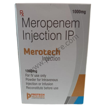 Merotech 1000mg Injection