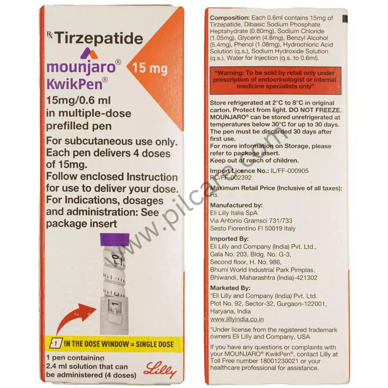 mounjaro ingredient Mounjaro Tirzepatide Injection Pen 10 mg  AlFouad Pharmacies