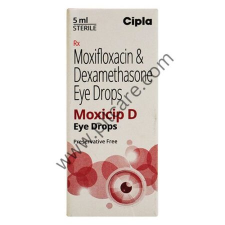 Moxicip D Eye Drop