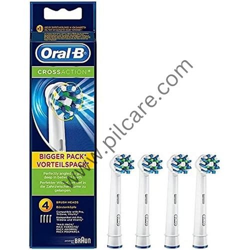 Oral-B Cross Action Power Replacement Heads Bigger and Vorteils Pack