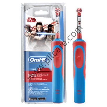 Oral-B Kids Electric Rechargeable Toothbrush (for 3+ Years) Star Wars