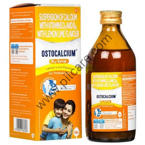 Ostocalcium B12 Lemon Syrup