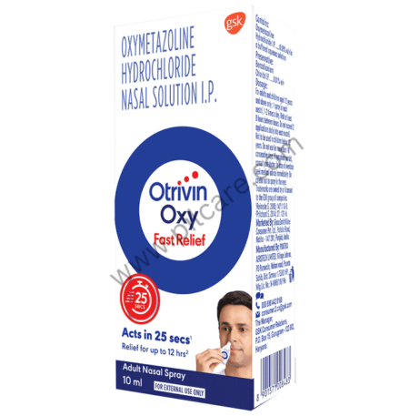Otrivin Oxy Fast Relief Adult Nasal Spray