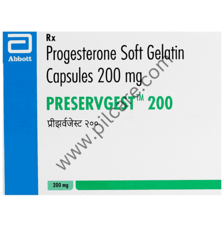 Preservgest 200 Soft Gelatin Capsule