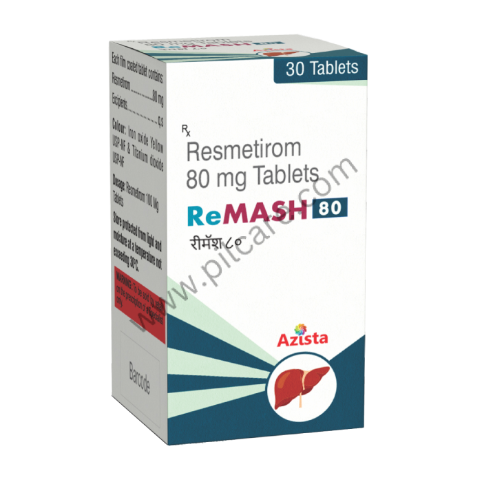 ReMash 80 Resmetirom Tablets