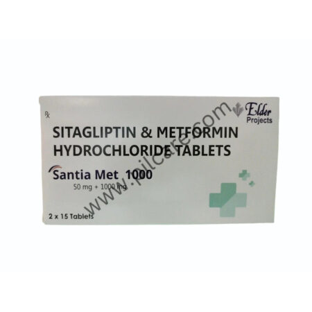 Santia Met 50mg/1000mg Tablet
