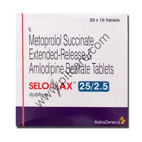 Selomax 2.5 mg/25 mg Tablet