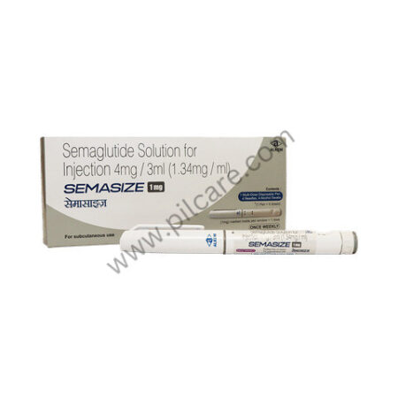 Semasize 1mg Injection (1 Multi-dose Disposable Pen, 4 Needle, 4 Alcohol Swab)