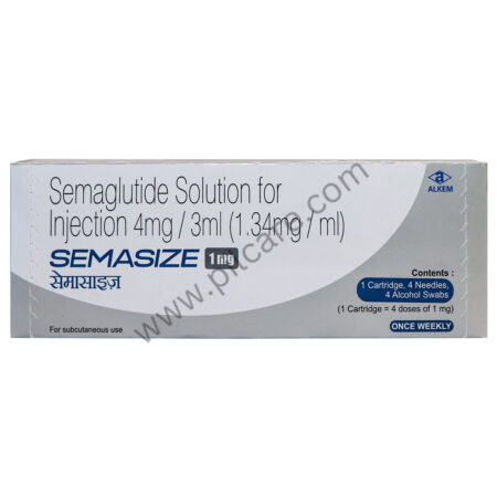 Semasize 1mg Solution for Injection (1 Cartridge, 4 Needle, 4 Alcohol Swab)