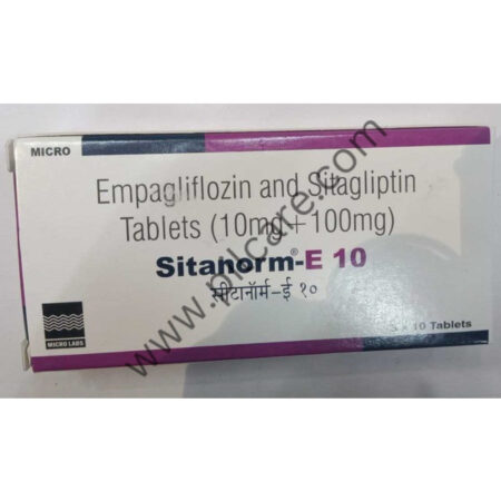 Sitanorm E 10mg/100mg Tablet