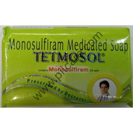 Tetmosol Medicated Soap with 5% Monosulfiram for Skin Infections