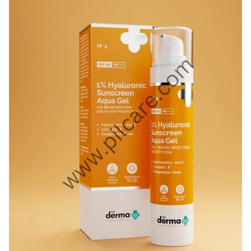 The Derma Co 1% Hyaluronic Sunscreen Aqua Gel