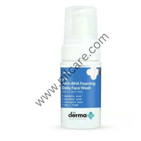 The Derma Co 3% AHA-BHA Foaming Face Wash