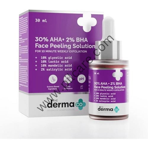 The Derma Co 30% AHA+2% BHA Peeling Solution