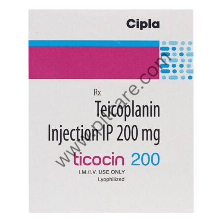 Ticocin 200mg Injection Exporter in India