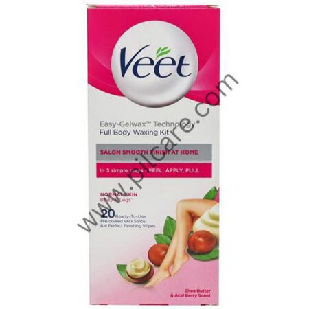 Veet Full Body Waxing Kit for Normal Skin