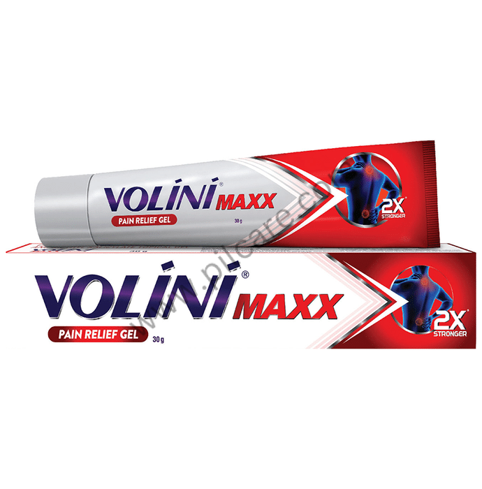 Volini Maxx Pain Relief Gel | For Sprain, Joint, Neck & Low Back Pain