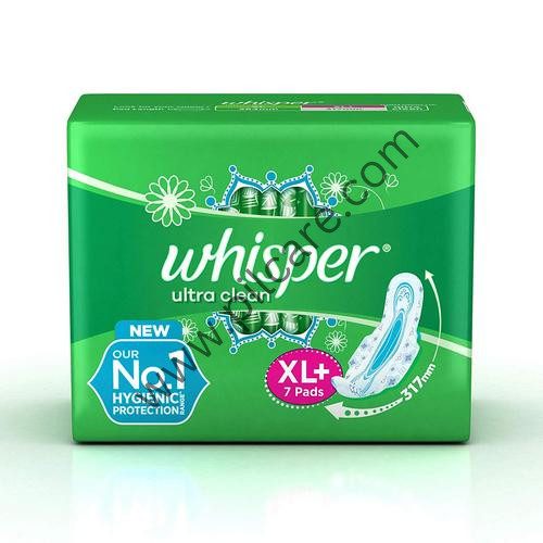 Whisper Ultra Clean Wings Sanitary Pads XL Plus