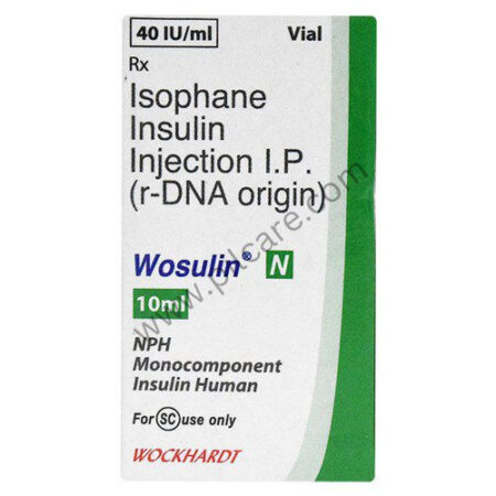 Wosulin-R 40IUnml Injection