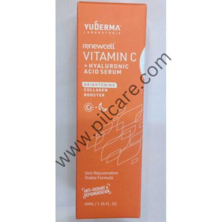 Yuderma Renewcell Vitamin C + Hyaluronic Acid Serum